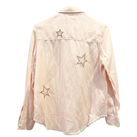 Rails Loren Star Embroidered Button-Up Shirt Size XS - Picture 4 of 9